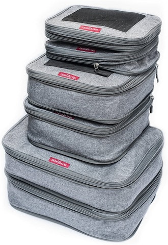 LeanTravel Compression Packing Cubes (Set Of 6)