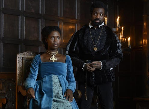 Jodie Turner-Smith and Paapa Essiedu in 'Anne Boleyn'.