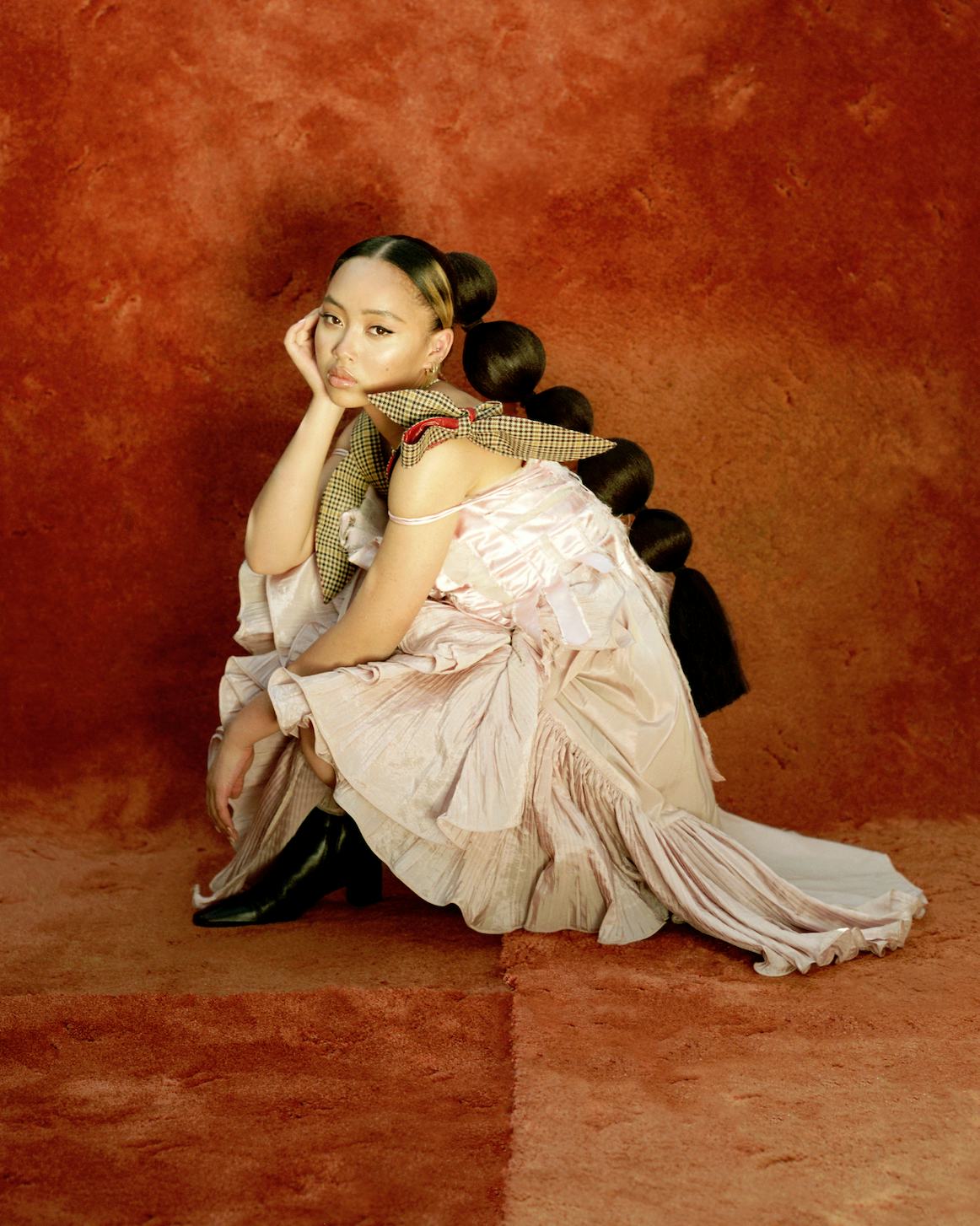 A portrait of musician Griff.  She recently released a new song and video called "One Foot in Front ...