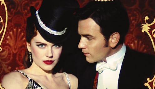Nicole Kidman and Ewan McGregor as Satine and Christian in Moulin Rouge.