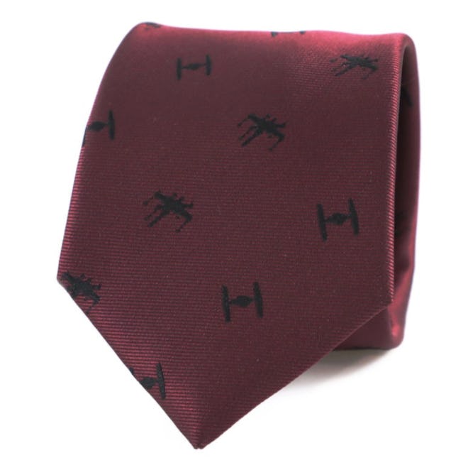BobbyShaftoe X-Wing and Tie-fighter necktie -Star Wars is a great Star Wars Father's Day gift