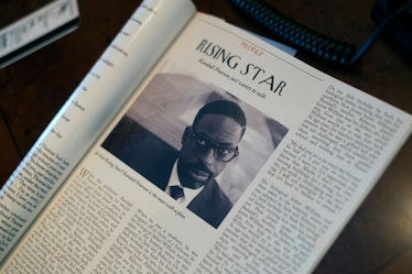 Sterling K. Brown as Randall in The New Yorker in 'This Is Us'