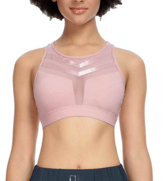 QUEENIEKE Wirefree Cross-Back Bra 