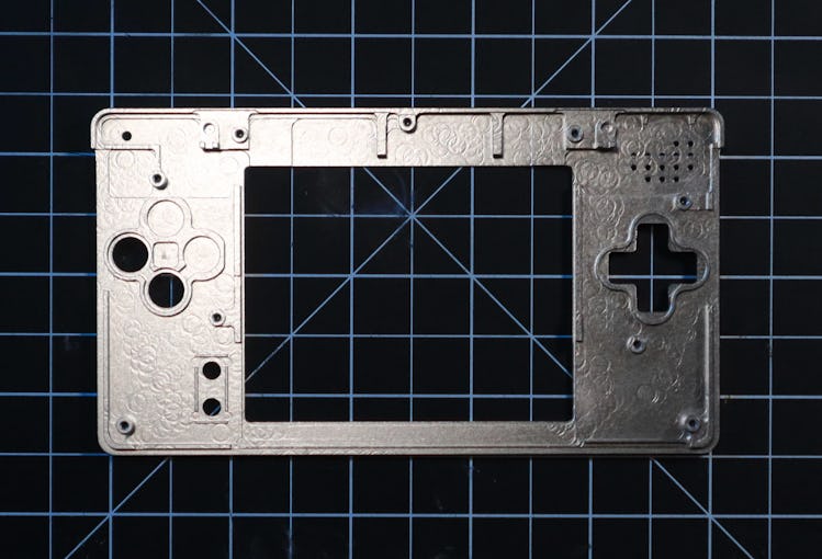 Game Boy Macro review: The inside of the Boxy Pixel shell.