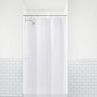 LiBa PEVA Bathroom Small Shower Stall Curtain