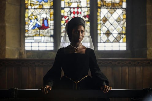 Jodie Turner-Smith as Anne Boleyn in the new Channel 5 drama.
