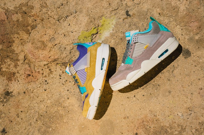 Union Air Jordan 4 Tent and Trail