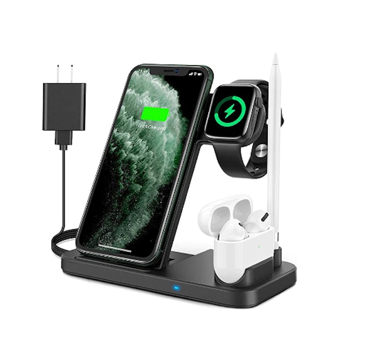 Powlaken 4 in 1  Wireless Charging Station