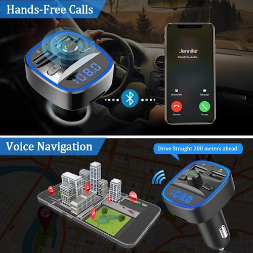 Bovon Bluetooth FM Transmitter for Car
