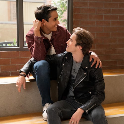 Victor and Benji on Love Victor via the Hulu press site