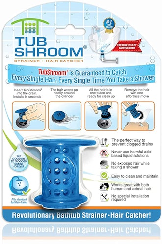 TubShroom Revolutionary Tub Drain Protector & Hair Catcher