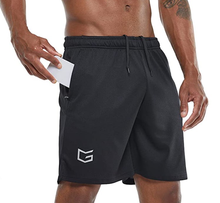 G Gradual Workout Running Shorts with Zip Pockets