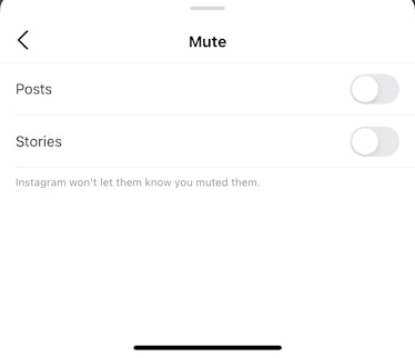 You can mute Stories and Posts from accounts you want to see less of.