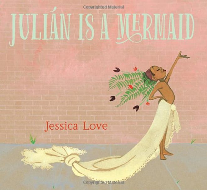  'Julian is a Mermaid' by Jessica Love is a great book for lgbtq+ young allies