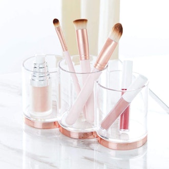 mDesign Makeup Storage Cups