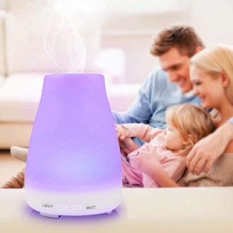 Homeweeks Colorful Essential Oil Diffuser 