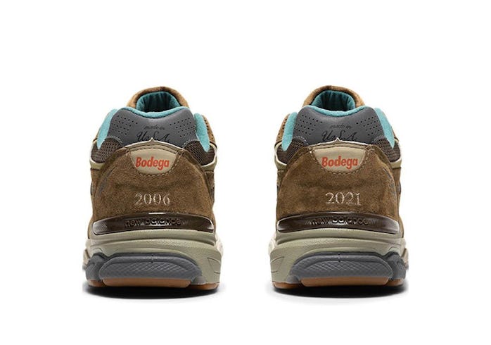 Bodega x New Balance 990v3 "Anniversary" sneaker