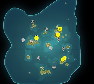 Genshin Impact Echoing Conch map 