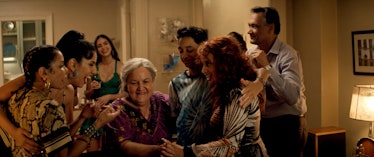 Abuela Claudia surrounded by family