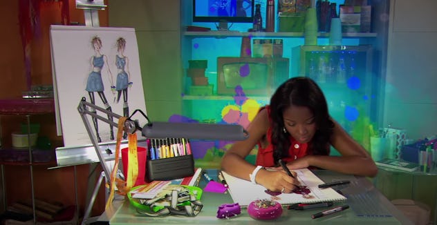 Keke Palmer stars in the Nickelodeon show, 'True Jackson VP.'