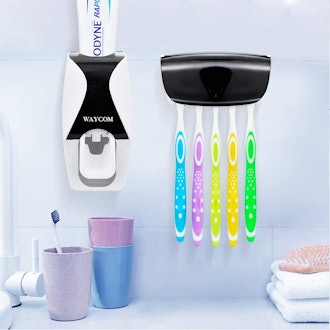 WAYCOM Dust-Proof Toothpaste Dispenser Kit 