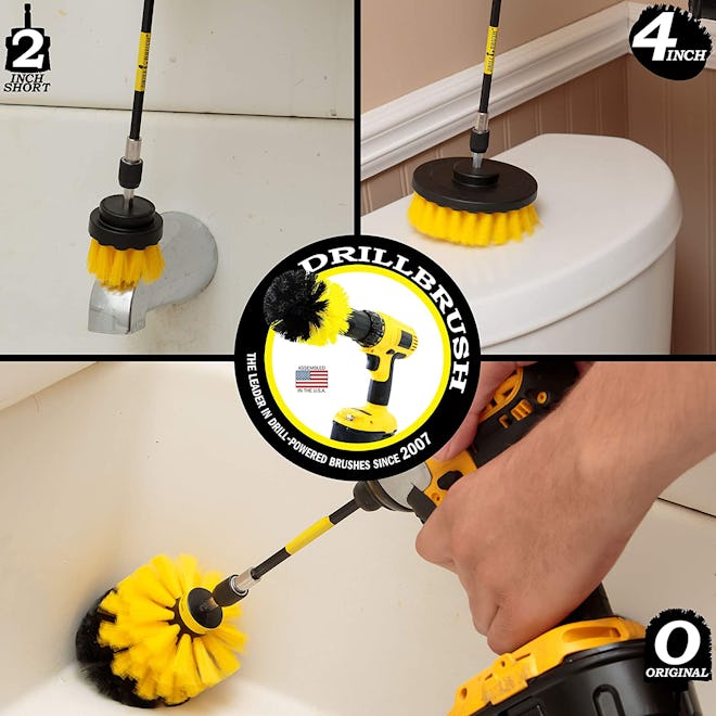 Drill Brush Power Scrubber Brush Set