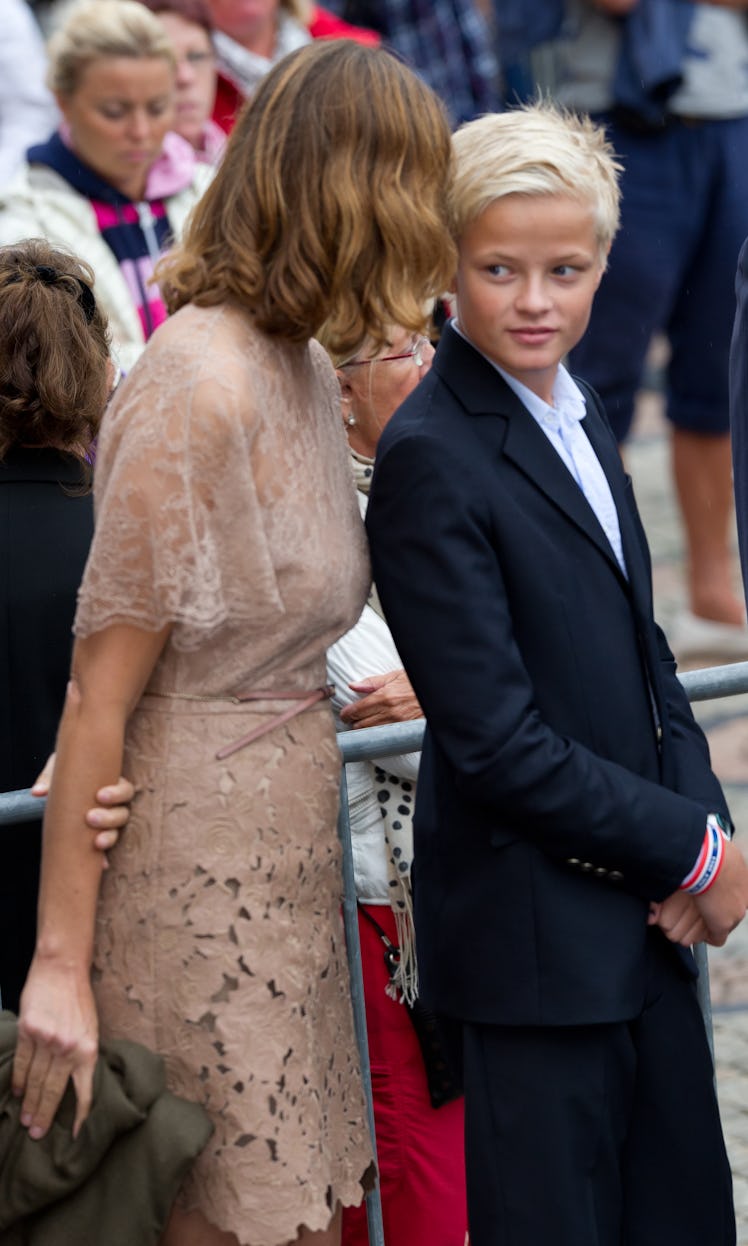 Princess Rosario Nadal of Bulgaria and Marius Borg Høiby