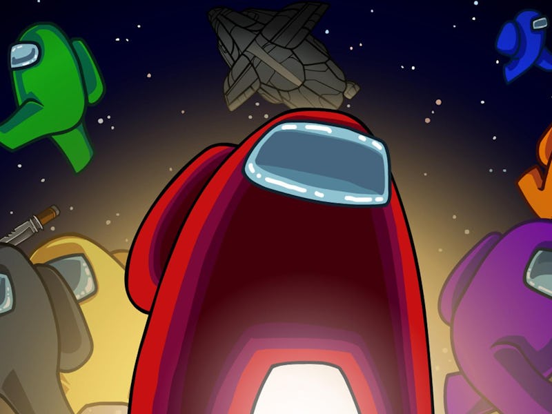 among us key art hide and seek