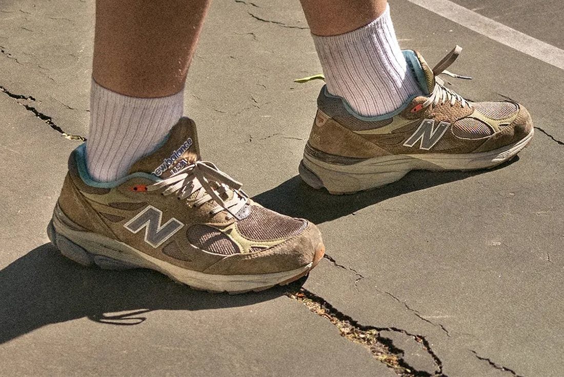 Old school 2024 new balance sneakers