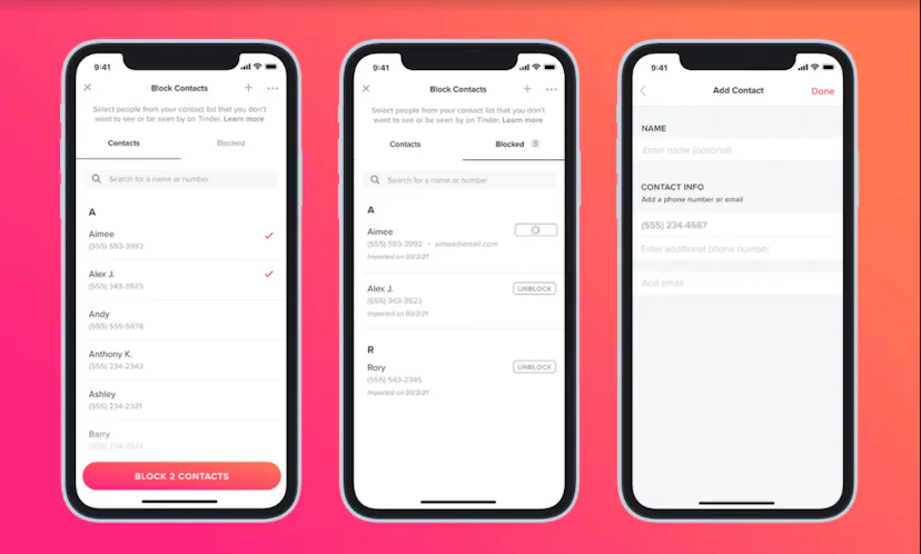 Tinder Lock How To Use Tinder’s Block Contacts Feature & Never See Your Ex On The ...