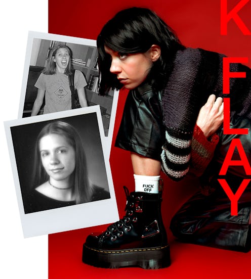American singer K.Flay and her nostalgic childhood photos