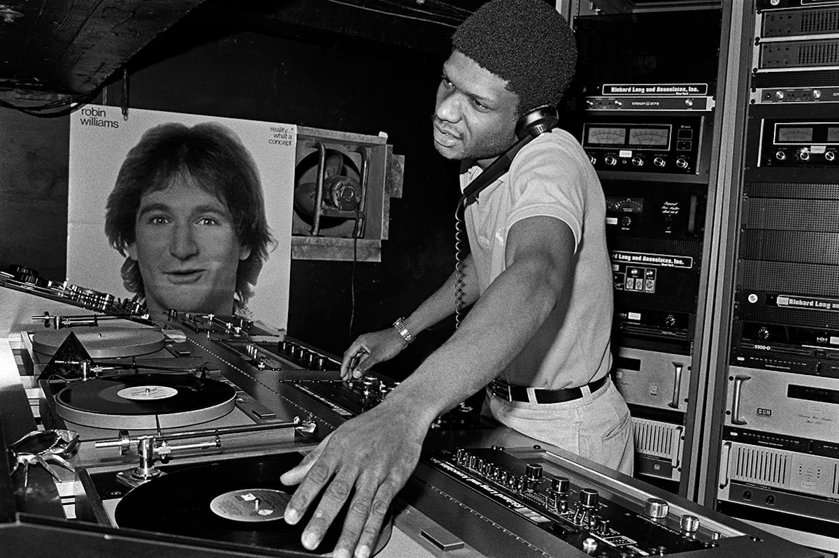 DJ Larry Levan at Paradise Garage