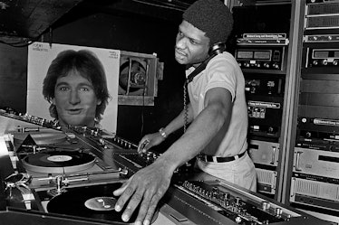 DJ Larry Levan at Paradise Garage