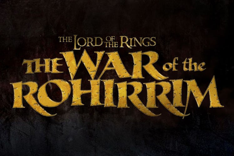 Lord of the Rings: The War of the Rohirrim logo