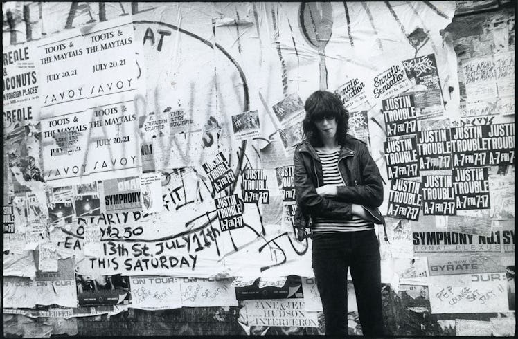 Joey Ramone on St. Marks Place