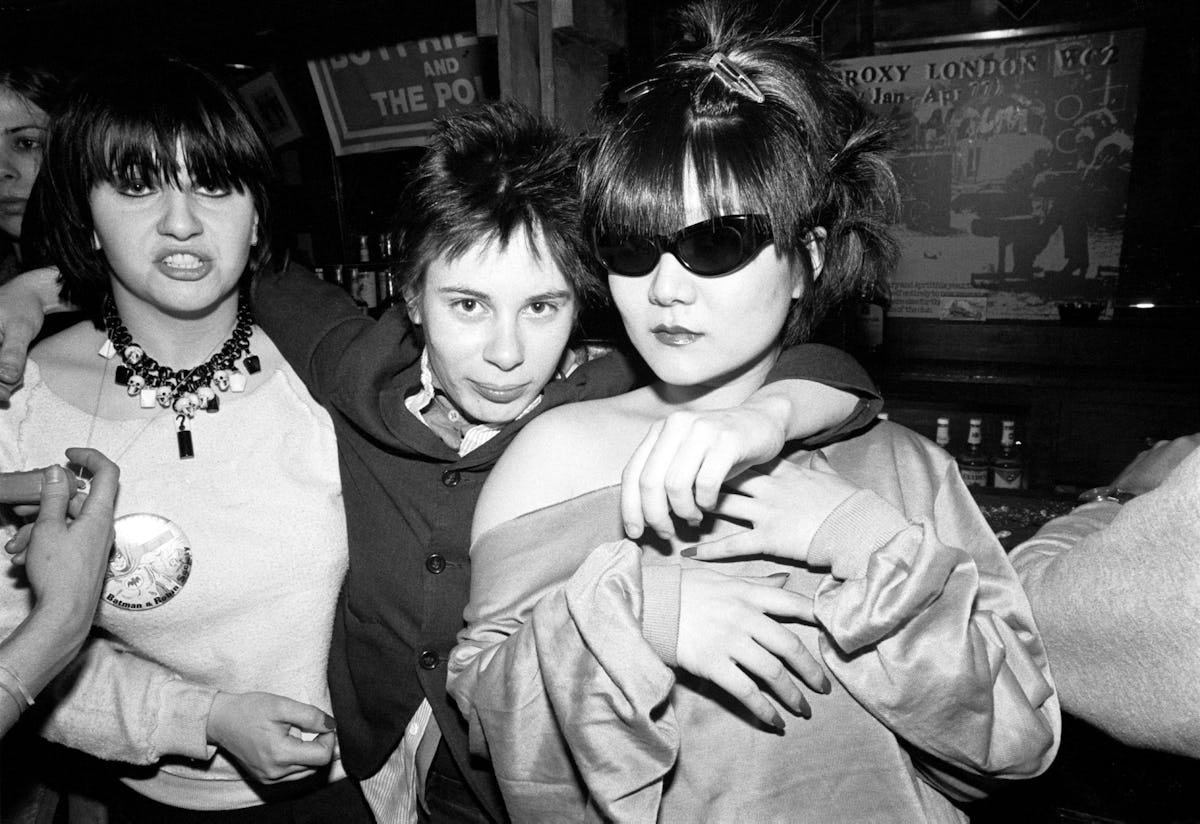 Lydia Lunch, Adele Bertei, and Anya Phillips at CBGB