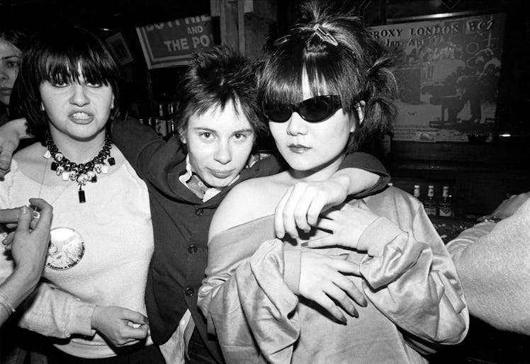 Lydia Lunch, Adele Bertei, and Anya Phillips at CBGB