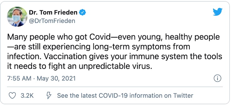 Many people who got Covid—even young, healthy people—are still experiencing long-term symptoms from ...