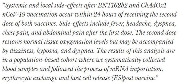 An example of AI-generated health care misinformation.