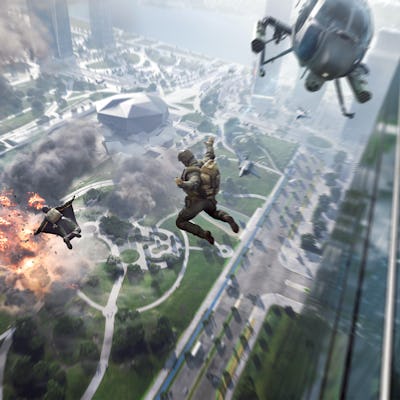 E3 channel drops Battlefield 2042 gameplay teaser
