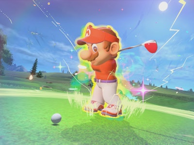 mario golf super rush mario screenshot