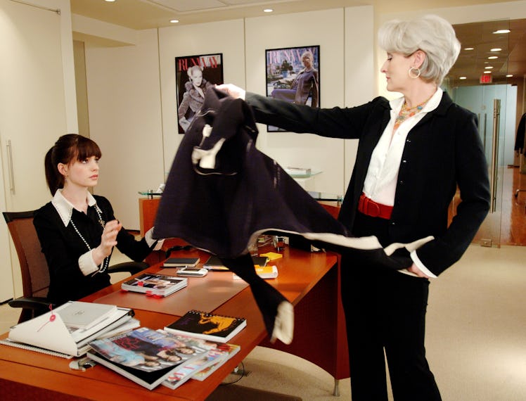 Anne Hathaway and Meryl Streep in 'The Devil Wears Prada'