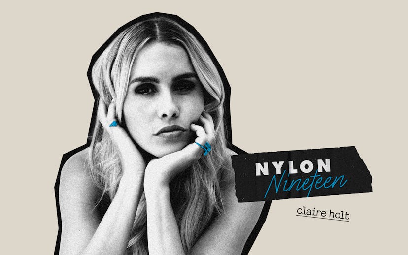 The actress Claire Holt