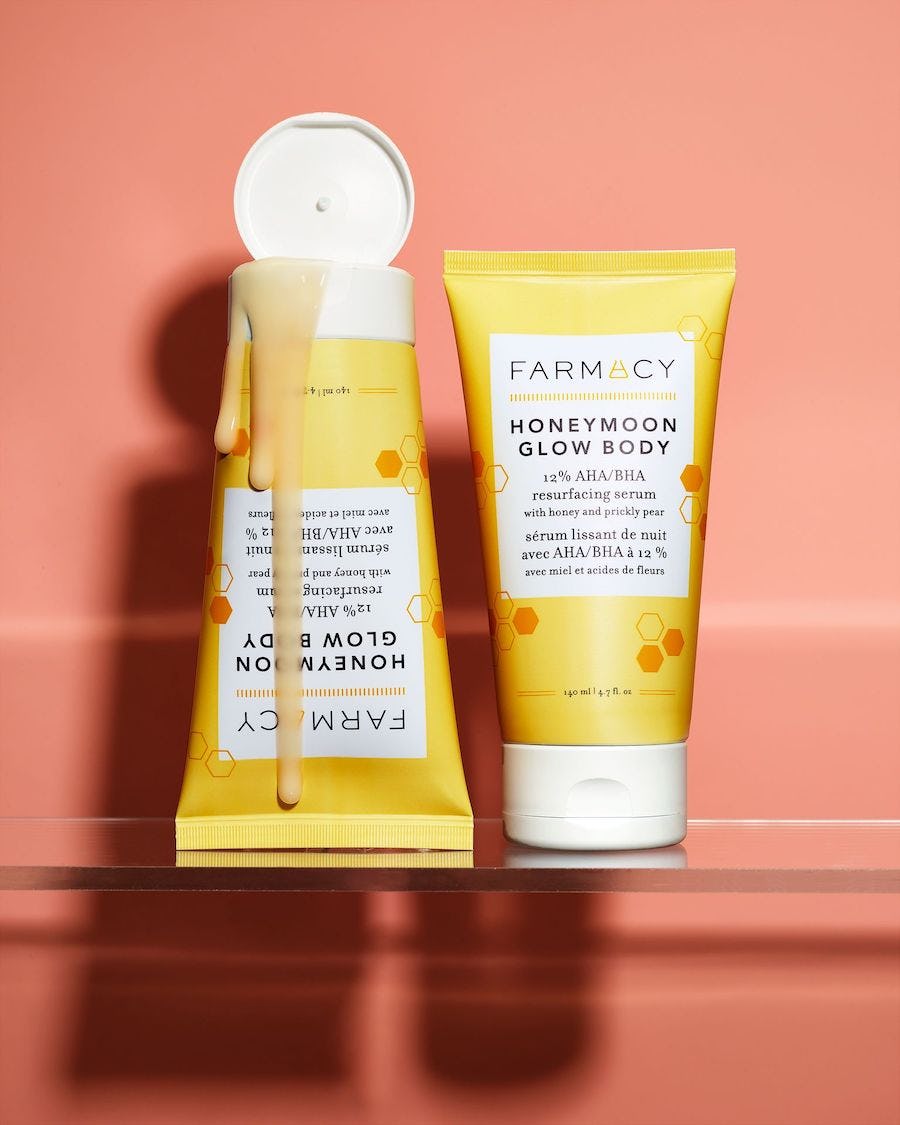 Farmacy Honeymoon Glow Body Is An AllOver Take On The Classic Serum