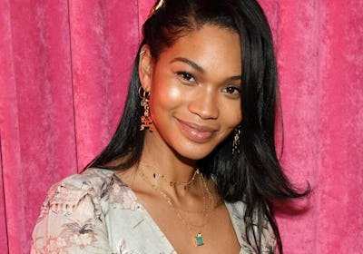 Chanel Iman wore Missoma jewelry to an event in 2019.