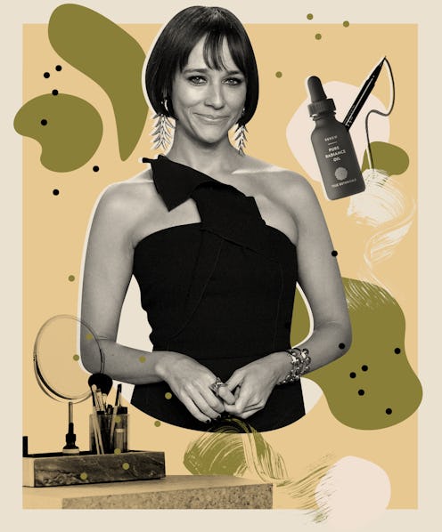 Rashida Jones reveals her drugstore beauty favorites and go-to skin care products.