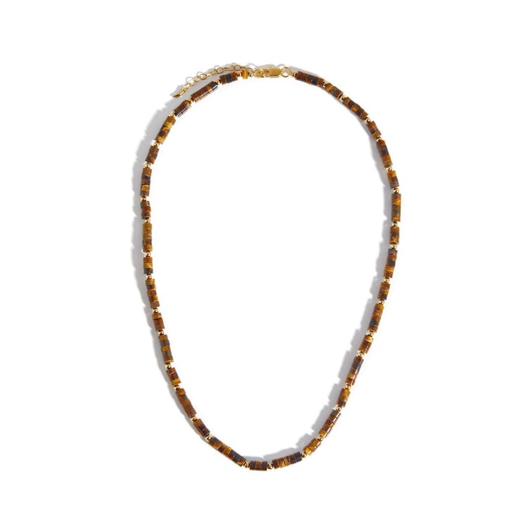 Medium Beaded Gemstone Necklace