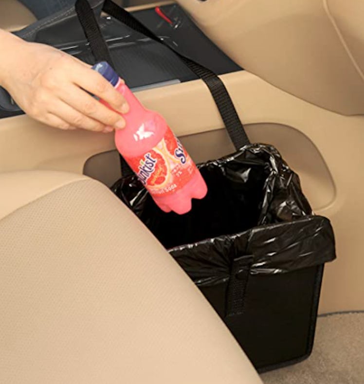 KMMOTORS Foldable Car Garbage Can