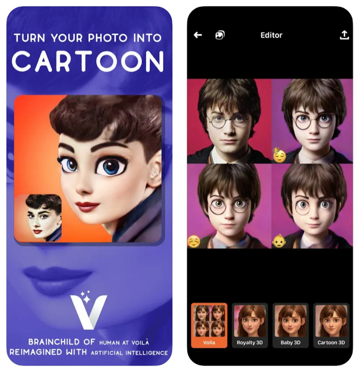 6 Voilà App Hacks For All The Cartoon Face Fun