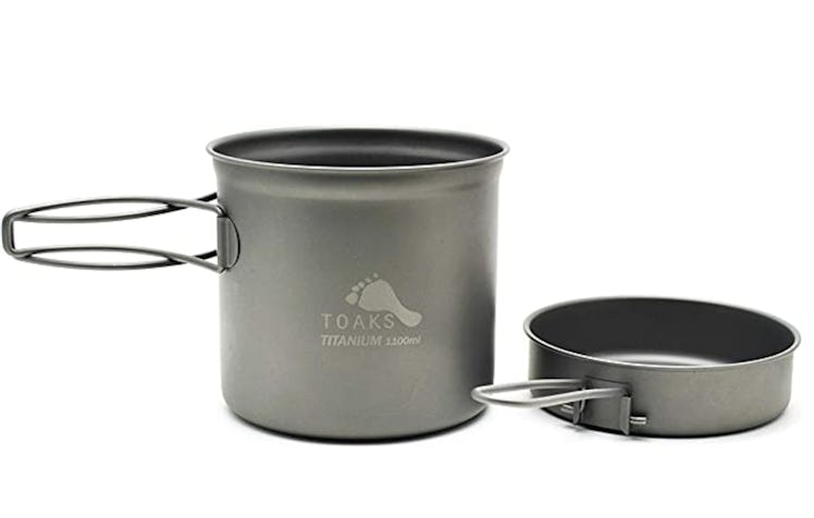 TOAKS Titanium 1,100 ml. Pot With Pan (2 pieces) 